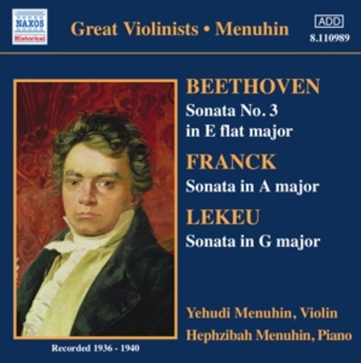 Yehudi Menuhin – Sonata No. 3 In E-Flat Major