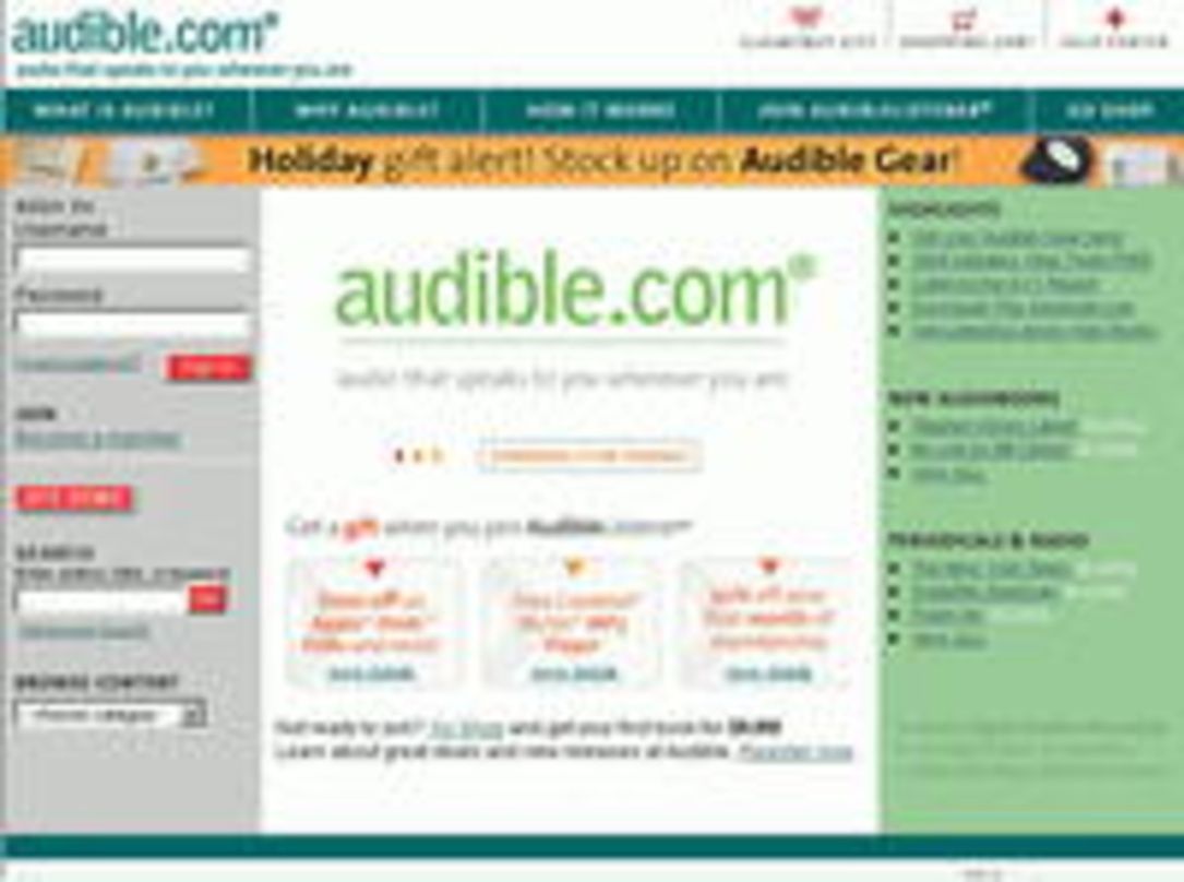 Legt weiter zu: Audible.com