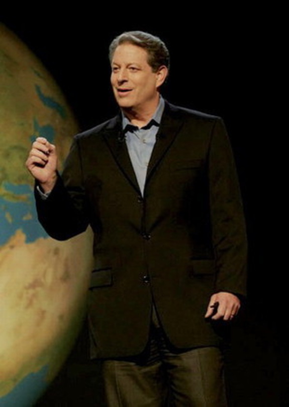 Gab Hamburg den Zuschlag: Al Gore