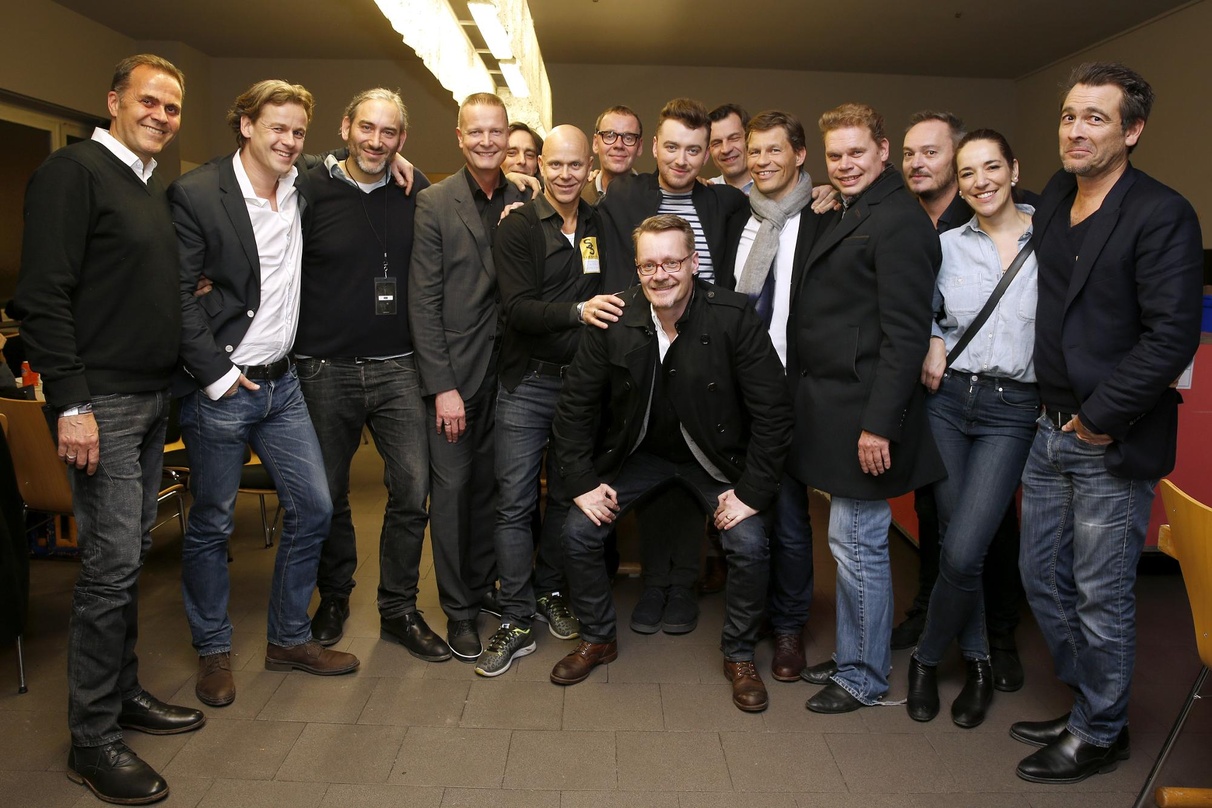 Fanden den Weg ins Zenith (von links): Frank Hohenböken (Managing Director Sales Universal Music GSA), Philipp Zwez (Vice President Universal Music & Brands Universal Music Germany), Danie...
