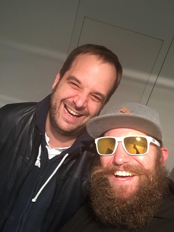 Neue Partner: Sebastian Lang (links) und MC Fitti