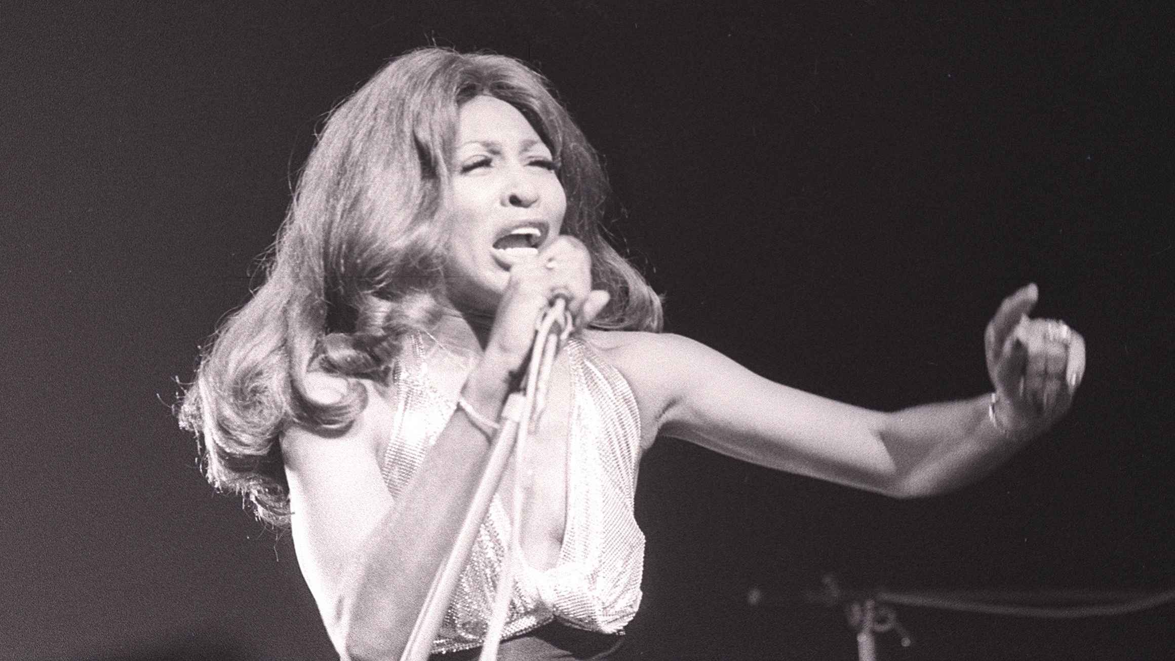 Bei einem Auftritt im Münchner Circus Krone im Jahr 1974: Tina Turner.