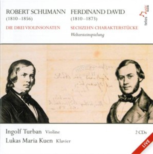 Lukas Maria Kuen/Ingolf Turban – Die drei Violinsonaten/Sechzehn Charackterstücke