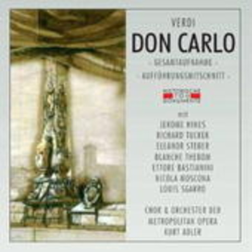 Kurt Adler – Don Carlo (GA 1955 aus New York)
