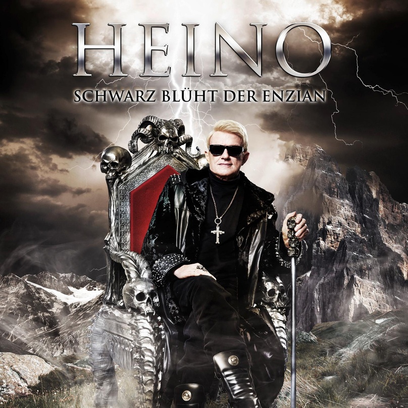 Kommt am 12. Dezember in den Handel: das neue Heino-Album "Schwarz blüht der Enzian"
