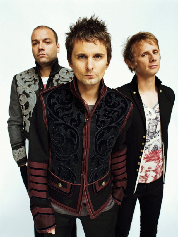 Holen sich den Ticketmaster-Preis für die beste Live-Show 2012: Muse