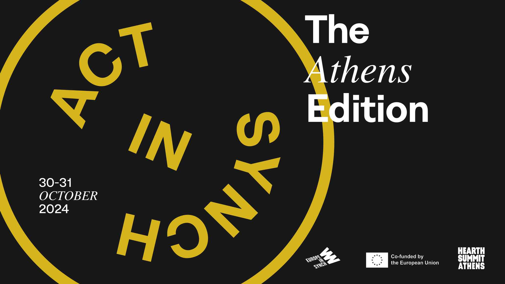Steigt Ende Okotber: die Athens Edition von ACT in Synch.