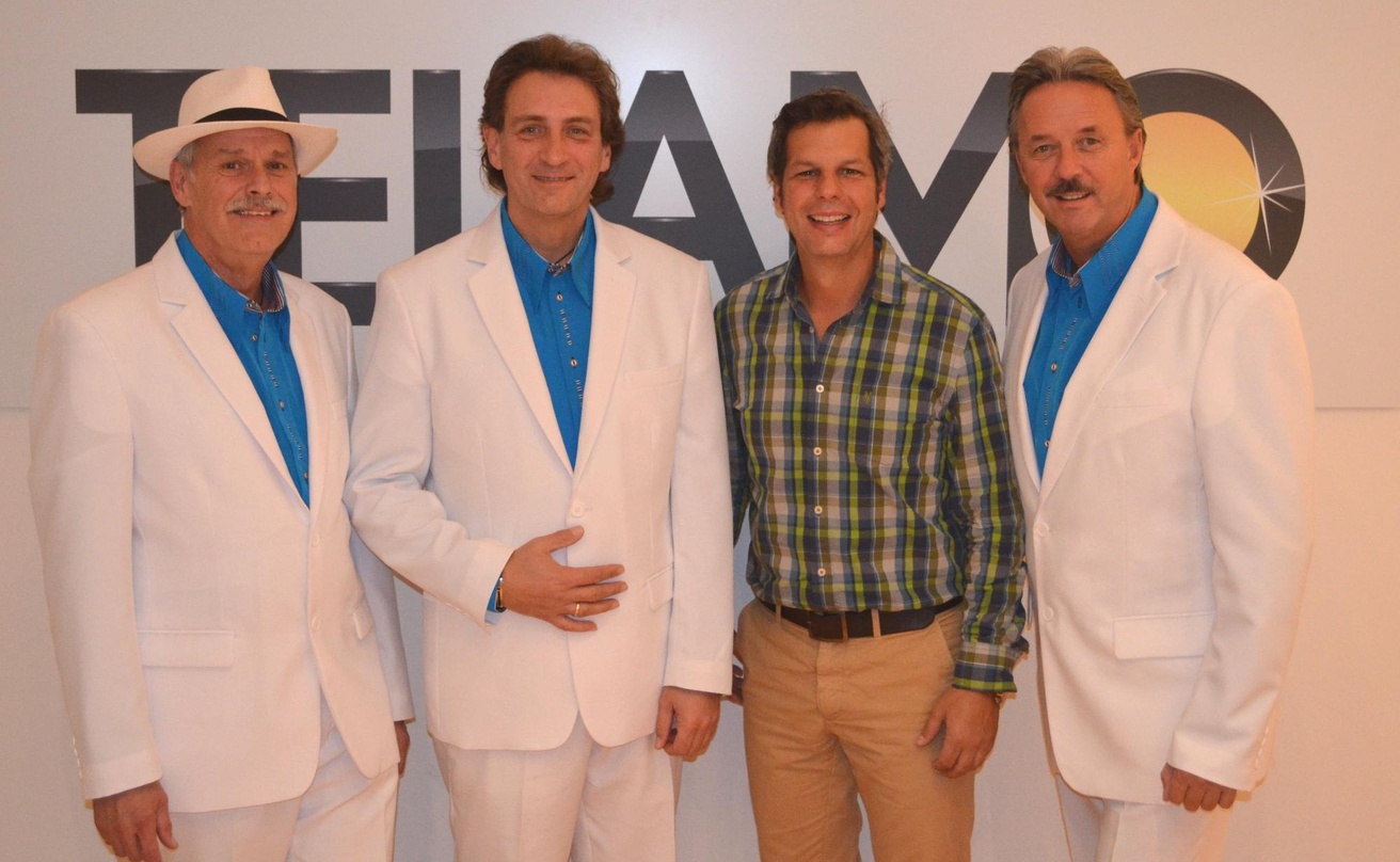 Neue Partner (von links): Klaus-Robert Vosdellen, André Wolff, Telamo-Chef Ken Otremba und Ralf Bolten