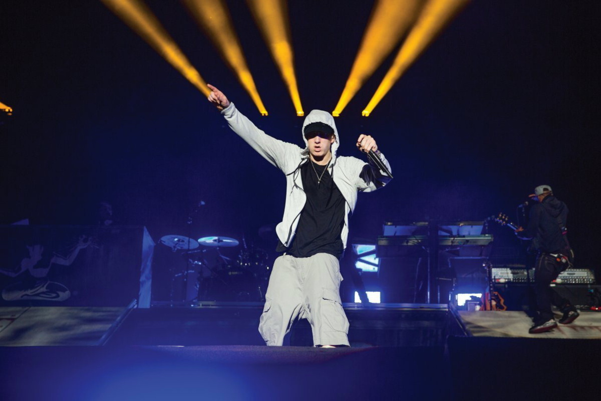 Lieferte das im US-Markt meistverkaufte Universal-Album des Jahres 2013: Eminem