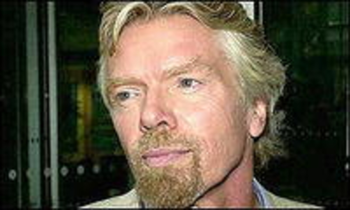 Will Online kleine Preise machen: Richard Branson