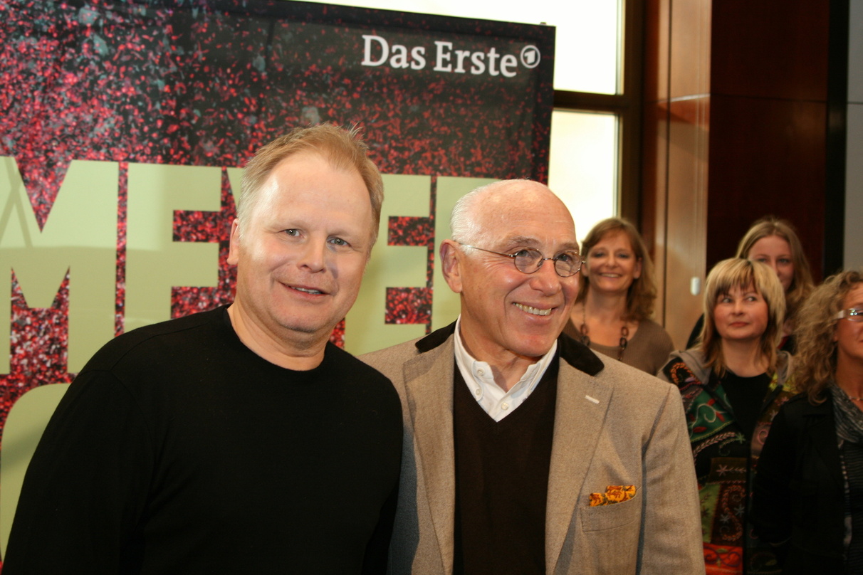 Wollen keine personalisierten Tickets verkaufen: Herbert Grönemeyer (l.) und Marek Lieberberg in München