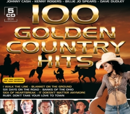 Diverse – 100 Golden Country Hits