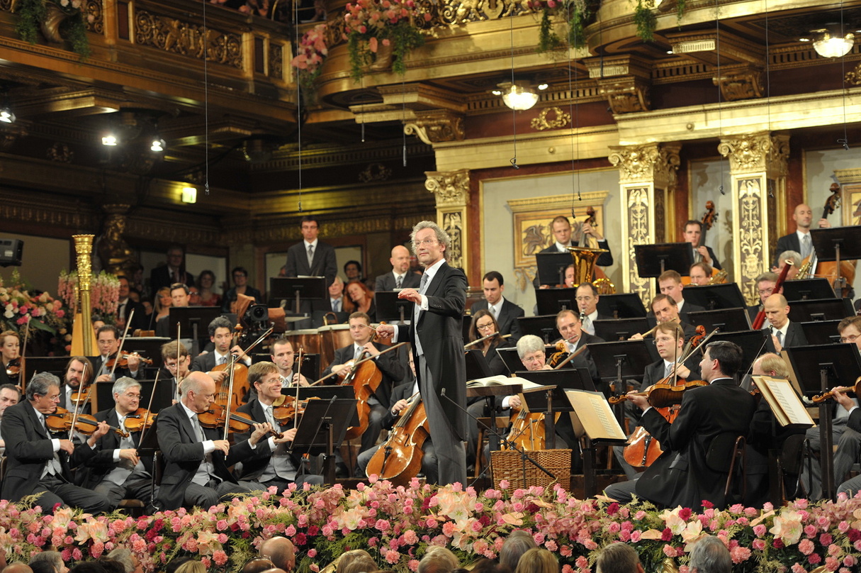 Top in den Austria-Charts: die Wiener Philharmoniker mit Dirigent Franz Welser-Möst
