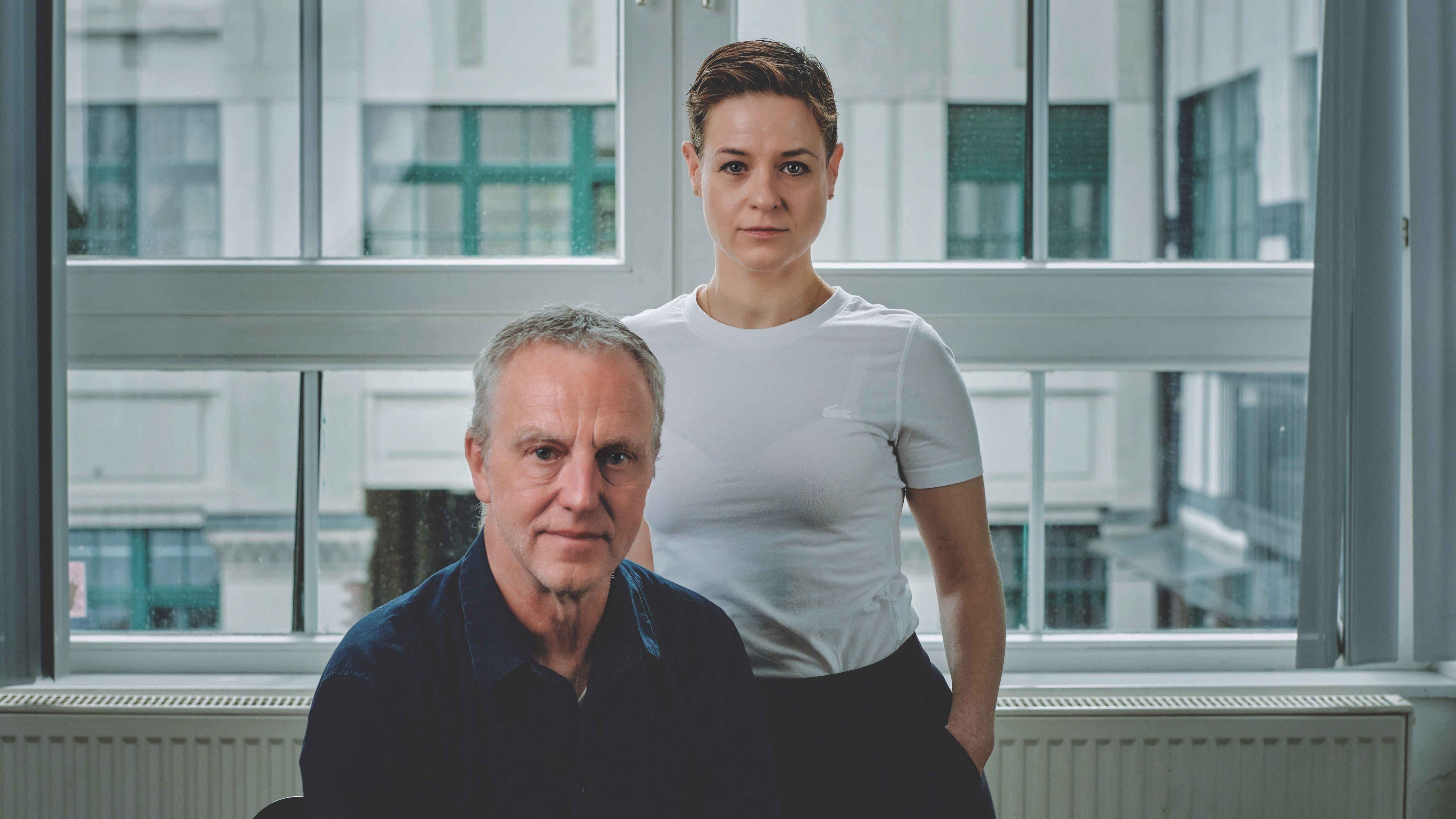 Arbeiten bald wohl mit neuen Eigentümern zusammen: Tina Jürgens (hinten) und Konrad von Löhneysen, beide Co-CEOs Zebralution.
