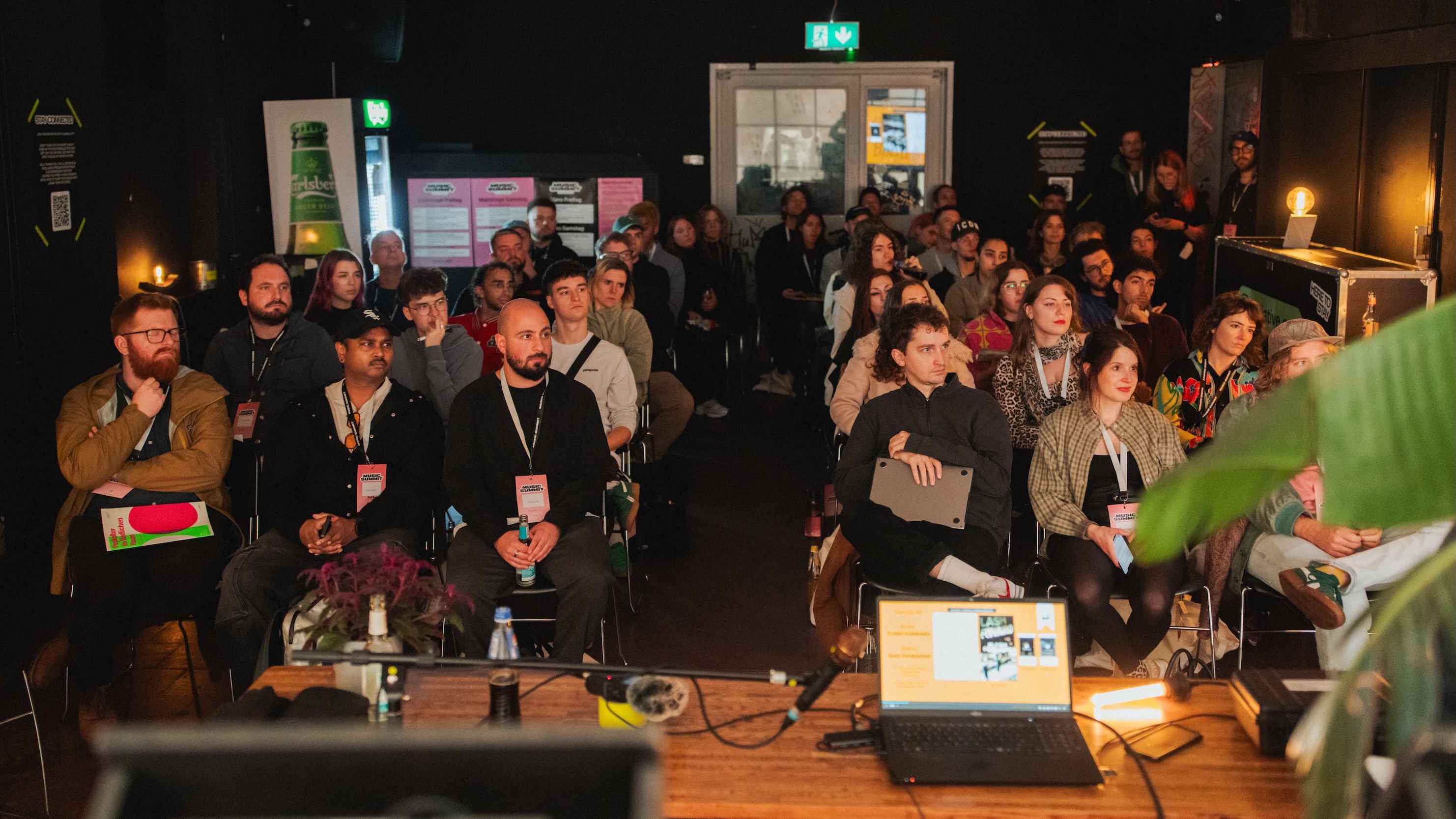 Stieß auf Interesse:  der Auftakt der Initiative Pop beim Music Summit.