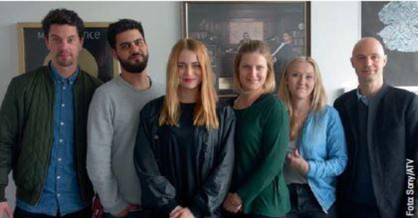 Bilden das Kreativ-Team (von links): Max Paproth (Head of A&R GSA & Europe Creative), Aksel Picker (A&R Manager), Henrike Blome (Junior A&R Manager), Sarah Schneider (Senior Repertoire & C...