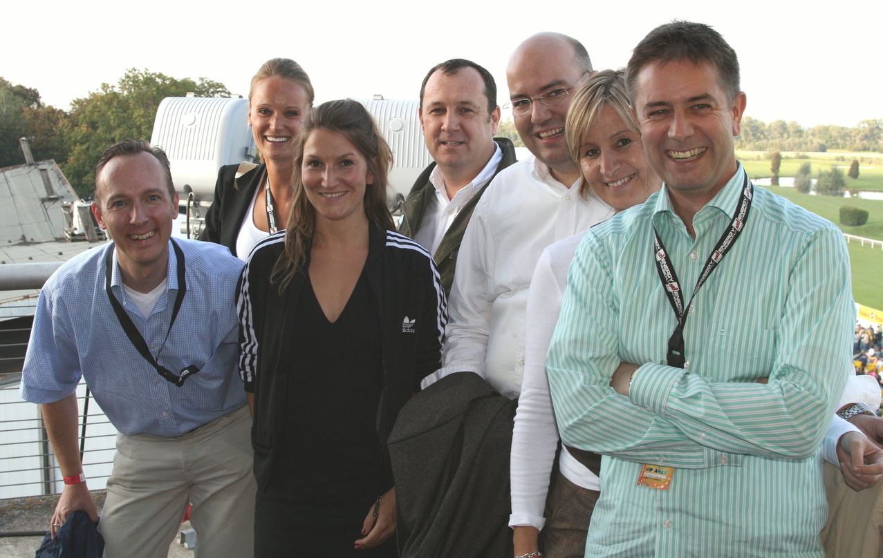 Erfolgreich beim Debüt in München (v.l.n.r.): Markus Karle (CFO NRJ), Kathrin Utermöhlen (Mediaberaterin Energy München), Lea Maier (PR Manager NRJ), Mathieu Sibille (CEO NRJ/NRJ Internati...