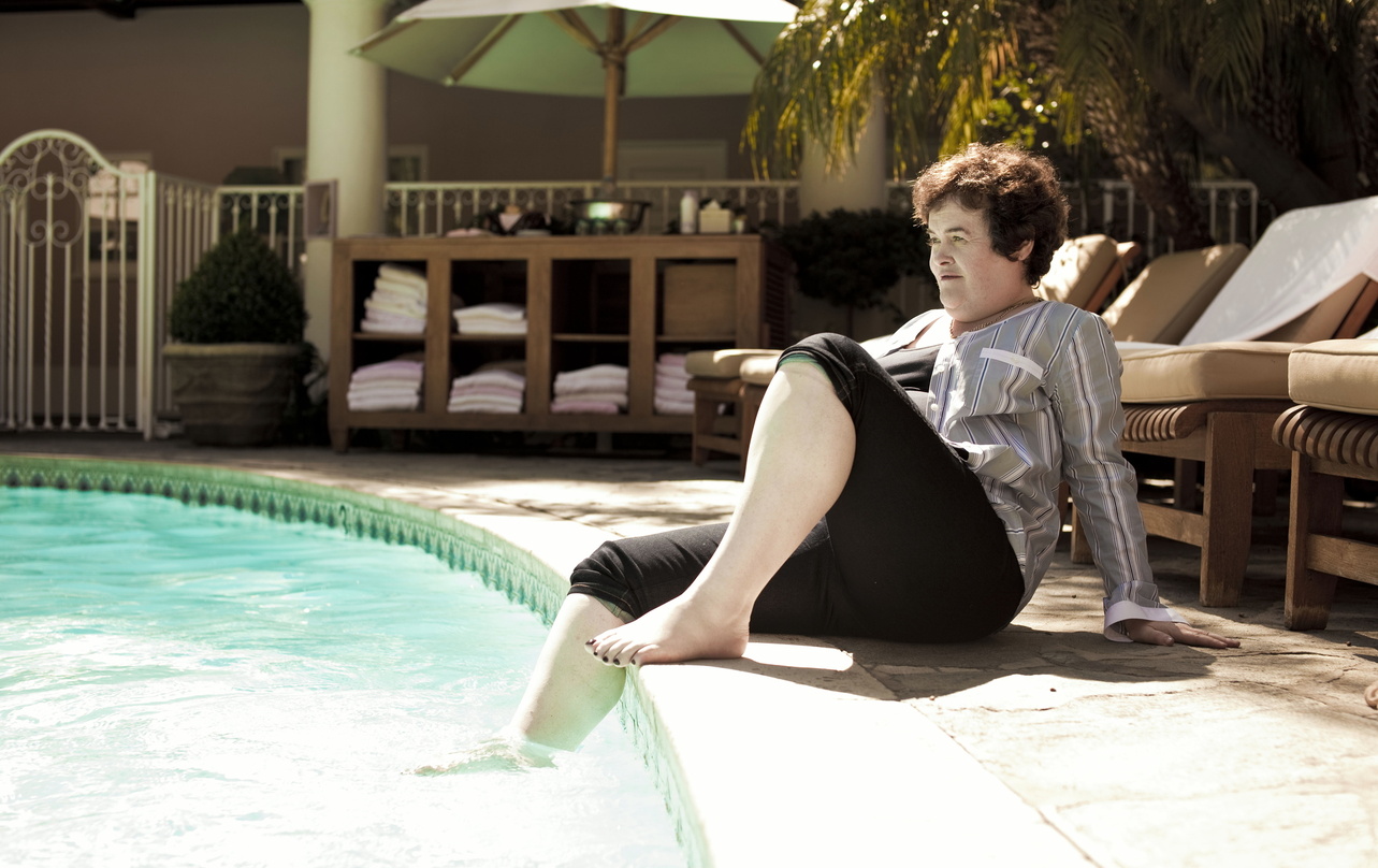 Entspannt an der Spitze: Susan Boyle (Foto: Austin Hargrave)