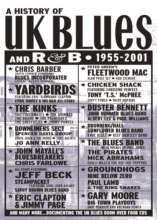 Diverse – A History Of UK Blues And R&B 1955-2001 (Digipak)