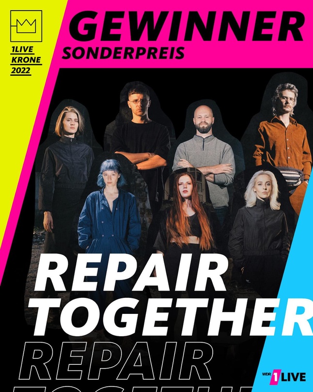 Trägt den Sonderpreis der 1Live Krone davon: Repair Together