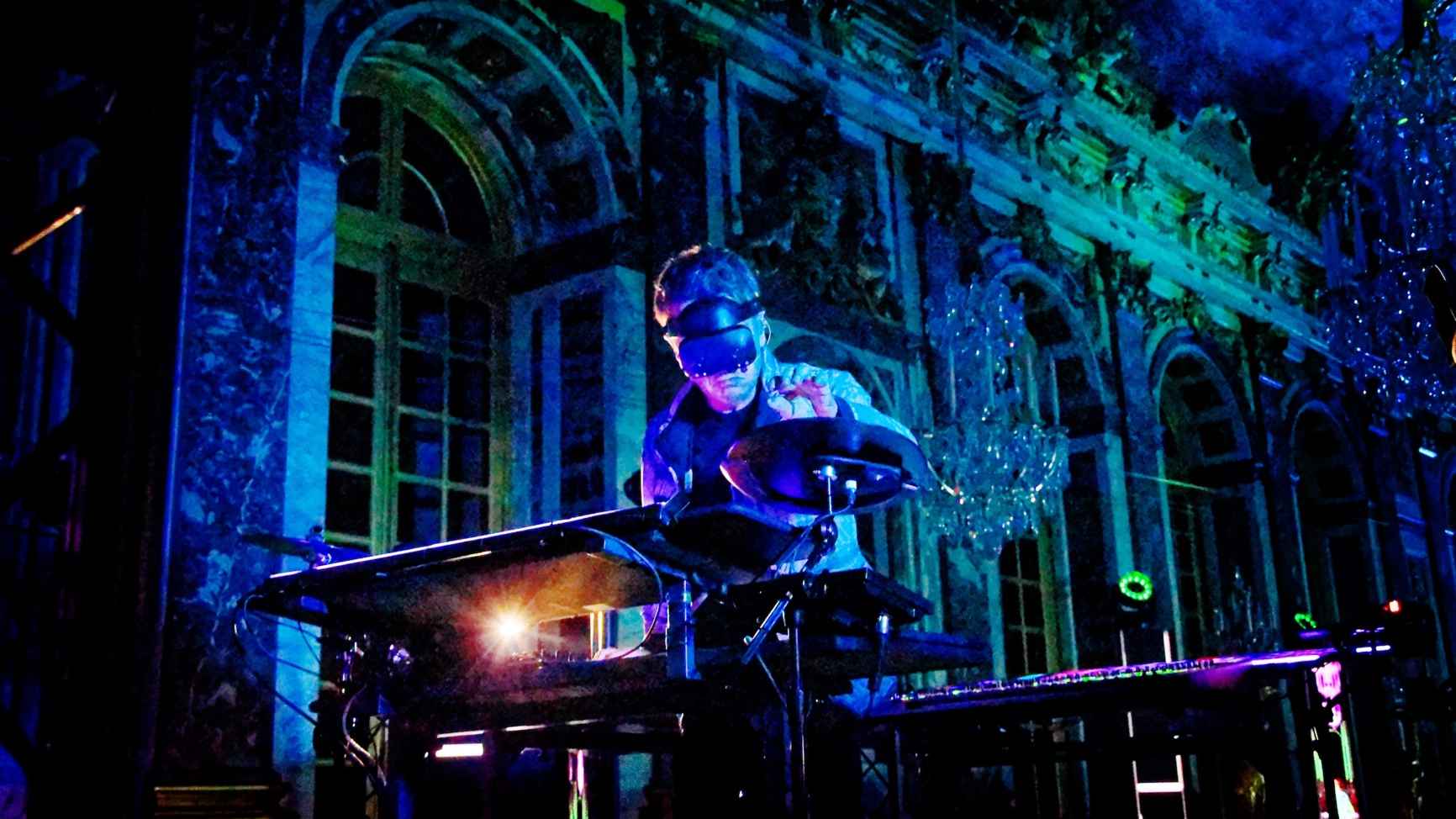 Bot eine visuelle Erfahrung im Schloss Versailles: Jean-Michel Jarre.