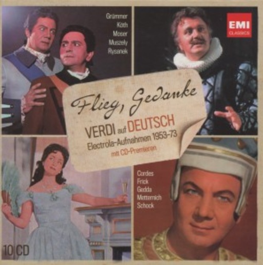 Diverse – Flieg, Gedanke: Verdi auf Deutsch