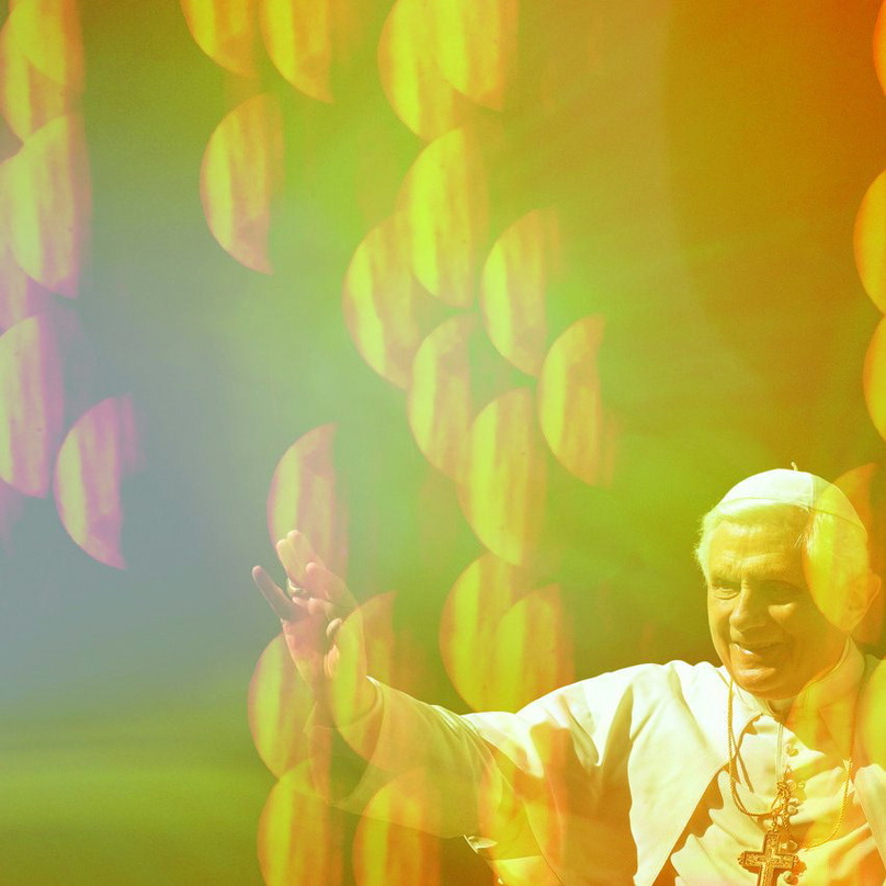 Lieh "Alma Mater" seine Stimme: Papst Benedikt XVI.