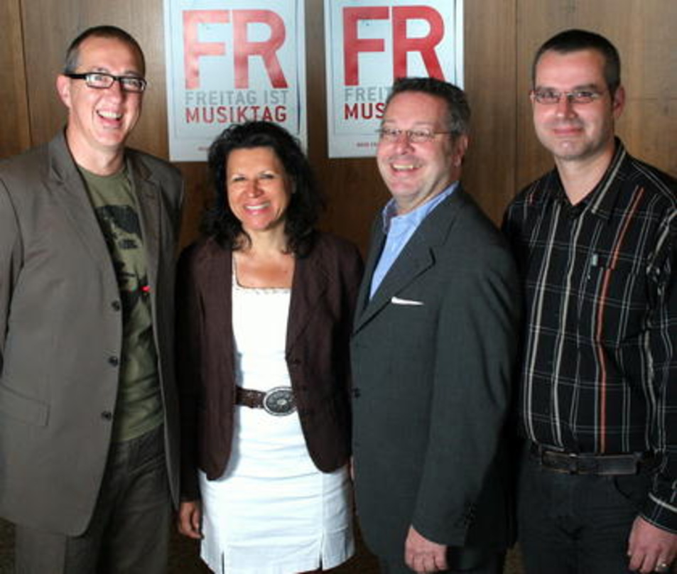Kündigten den Musiktag gemeinsam an (v.l.n.r.): Alexander Maurus, Ulrike Altig, Gerd Gebhardt und Frank Pagenkemper
