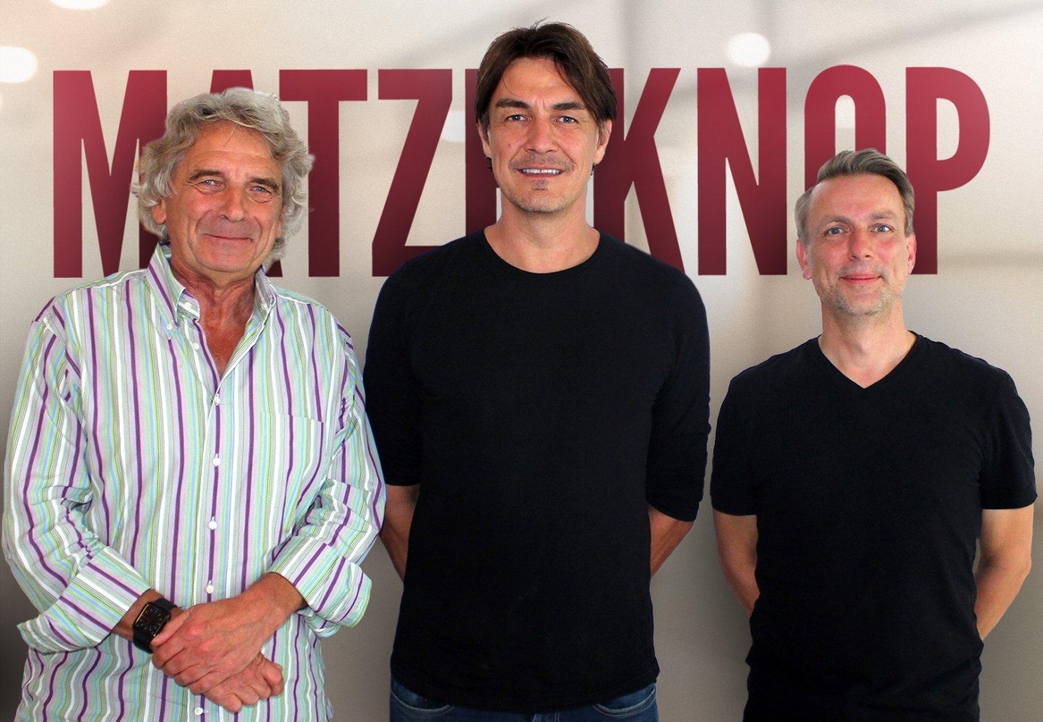 Freuen sich auf die Zusammenarbeit (von links): Alexander Elbertzhagen, Matze Knop und Norman Görlitz