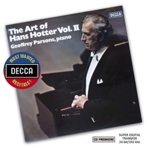 Hans Hotter – The Art Of Hans Hotter Vol. II