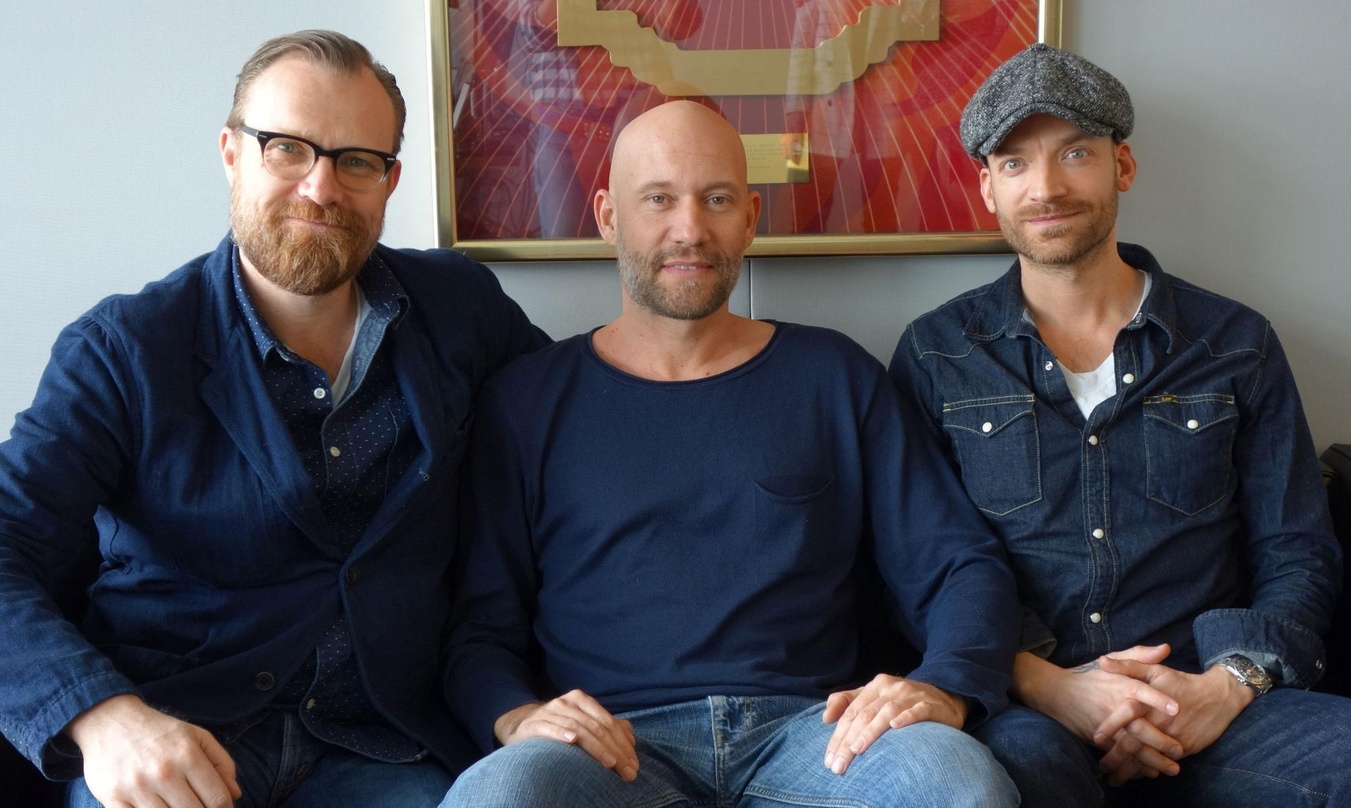 Arbeiten auch künftig zusammen (von links): Markus Wenzel (Managing Director UMPG), Henrik Kersten (Geschäftsführer Tinseltown) und Ingo Heinzmann (Senior Director A&R + Creative UMPG)