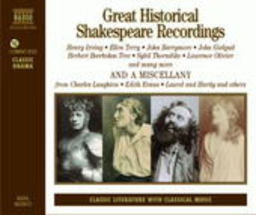 Laurence Olivier/H. Irving/J. Barrymore – Great Historical Shakespeare Recordings (Hamlet/Henry V./Othello/Macbeth)