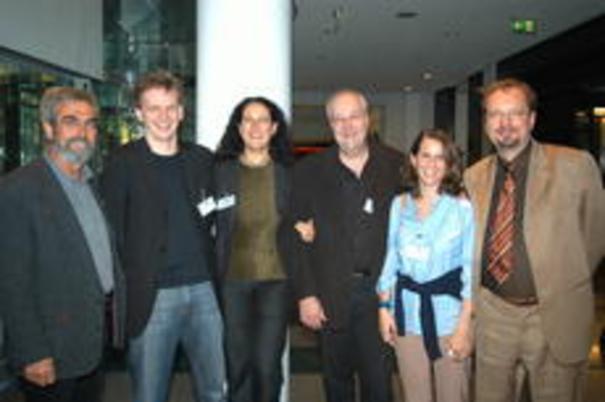 Ein bewährtes Team (v.l.n.r.): Rudolf, Schacke, Meisl, Bisping, Breu und Michow