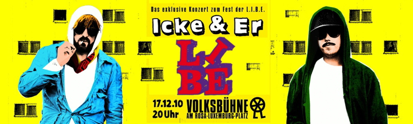 Kehren für ein Konzert auf die Bühne zurück: Icke & Er