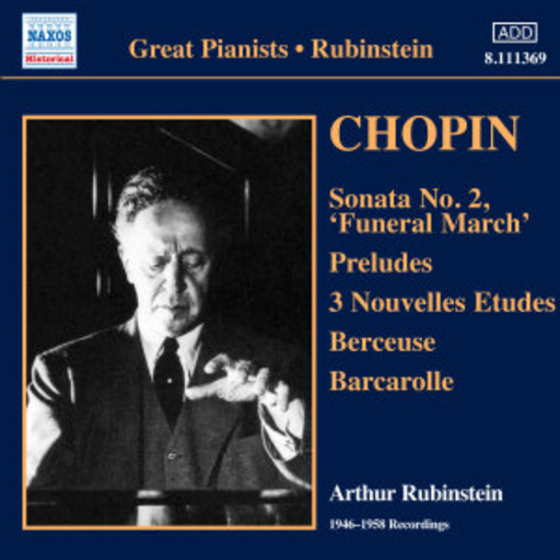 Sonata No. 2/Preludes/3 Nouvelles Etudes/Berceuse/Barcarolle