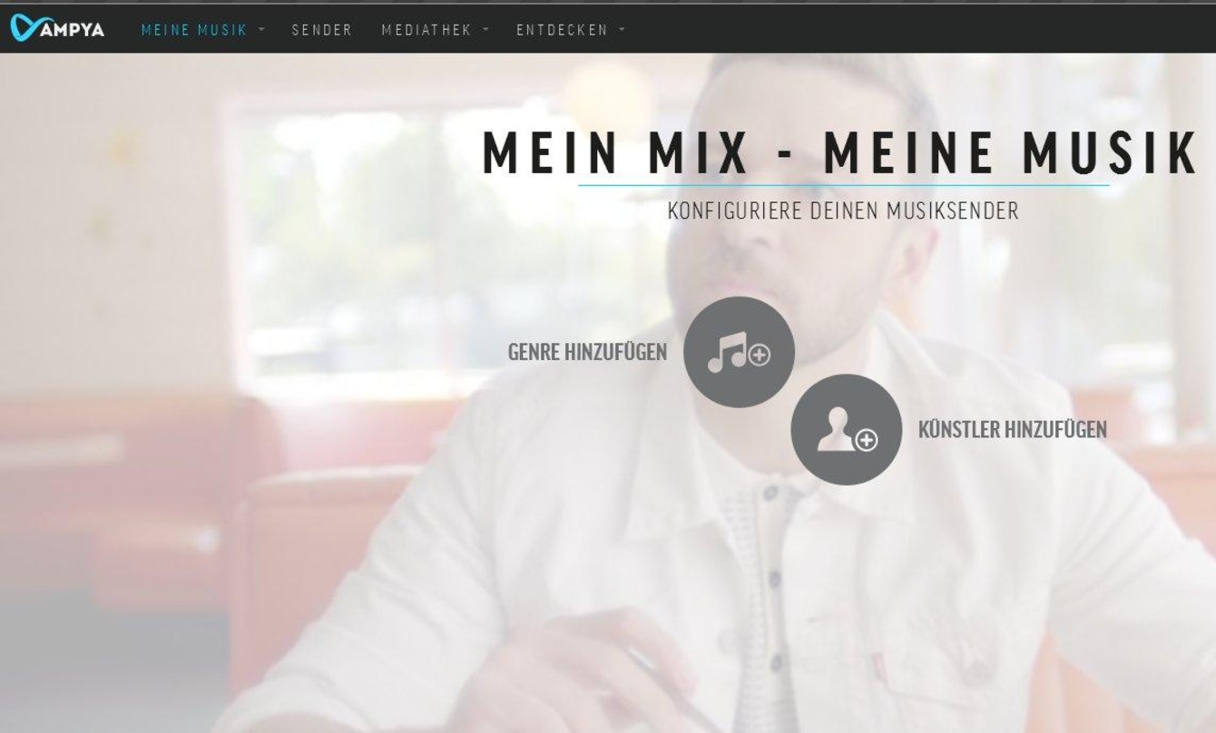 Stellt den bisherigen Betrieb Ende Februar ein: das Musik-TV-Portal Ampya