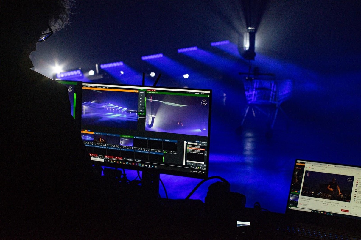 Oft zu Gast in Berliner Clubs, wie hier in der Alten Münze: United We Stream