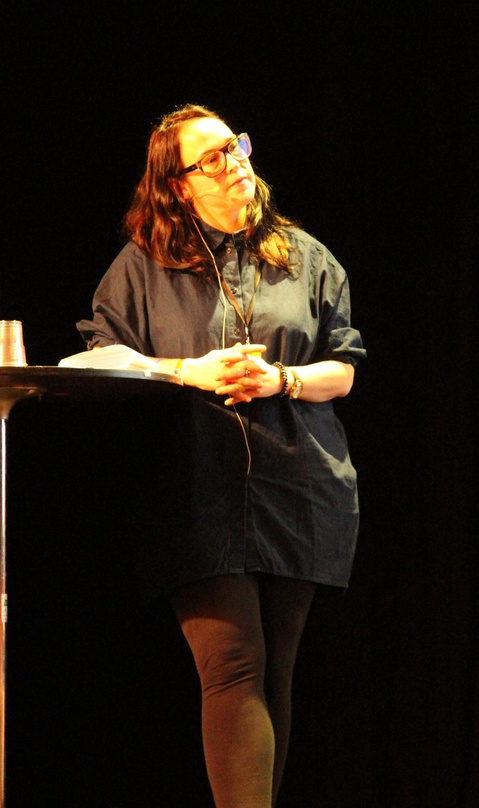 Sprach bei by:Larm über Gender Equality: Desiree Vach (Ingrooves)
