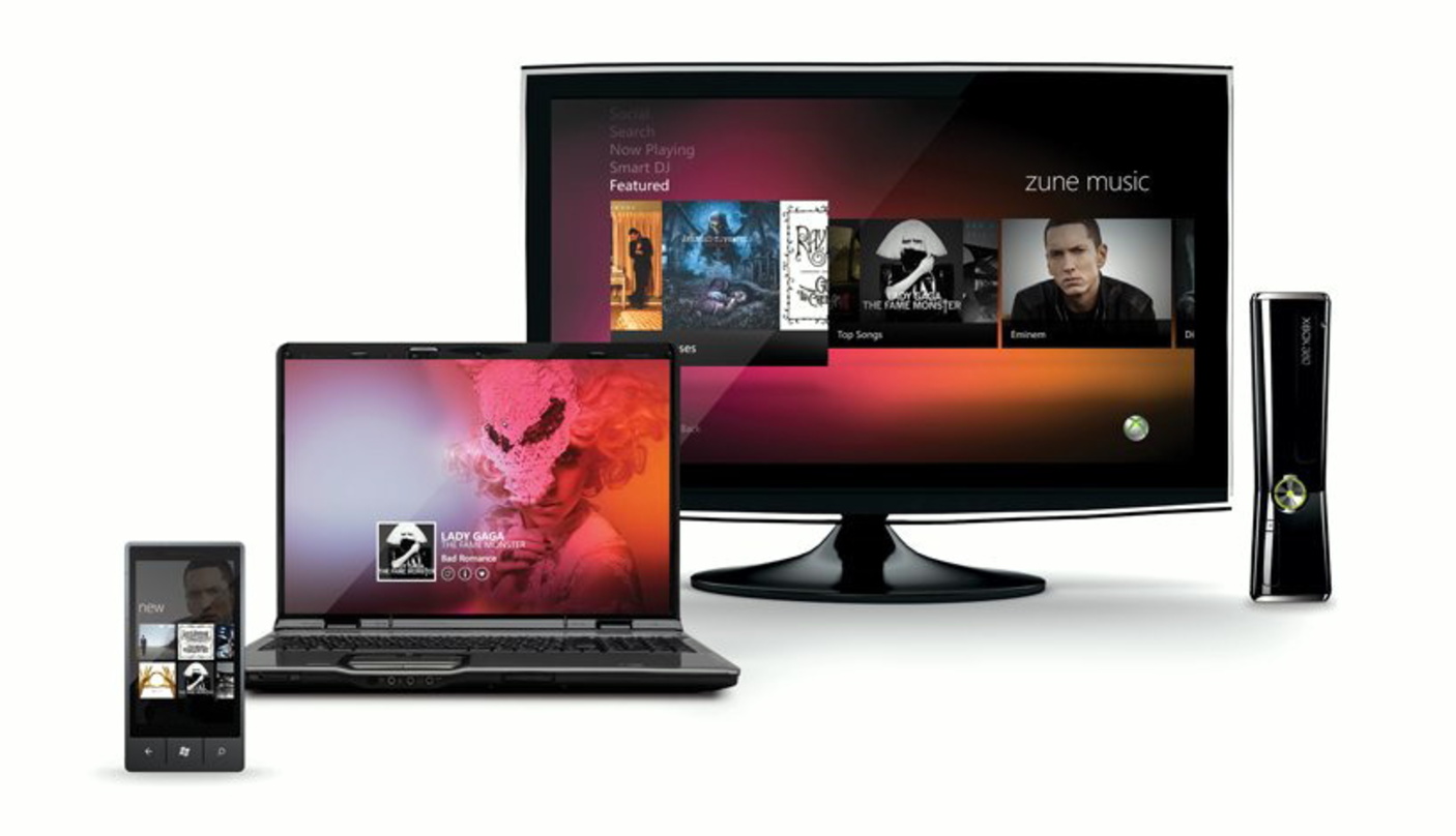 Soll über viele Plattformen zugänglich sein: Microsofts Zune-Angebot