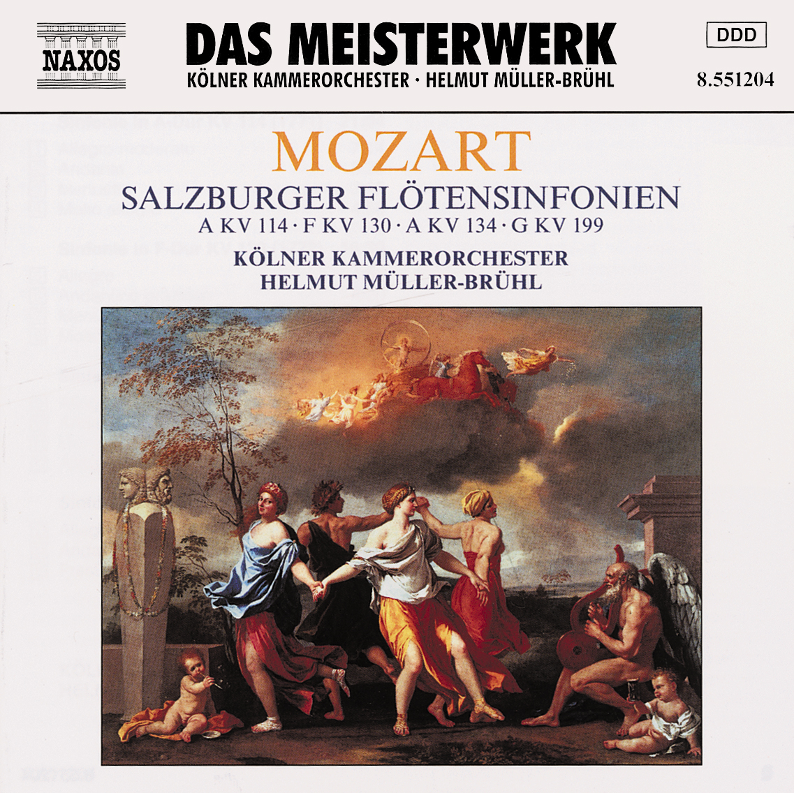 Helmut Müller-Brühl/Kölner Kammerorchester – Salzburger Flötensinfonien