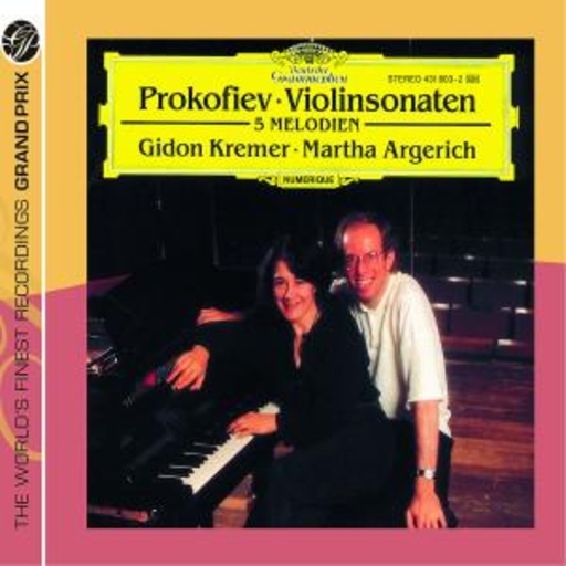 Gidon Kremer/Martha Argerich – Violinsonaten (Grand Prix)