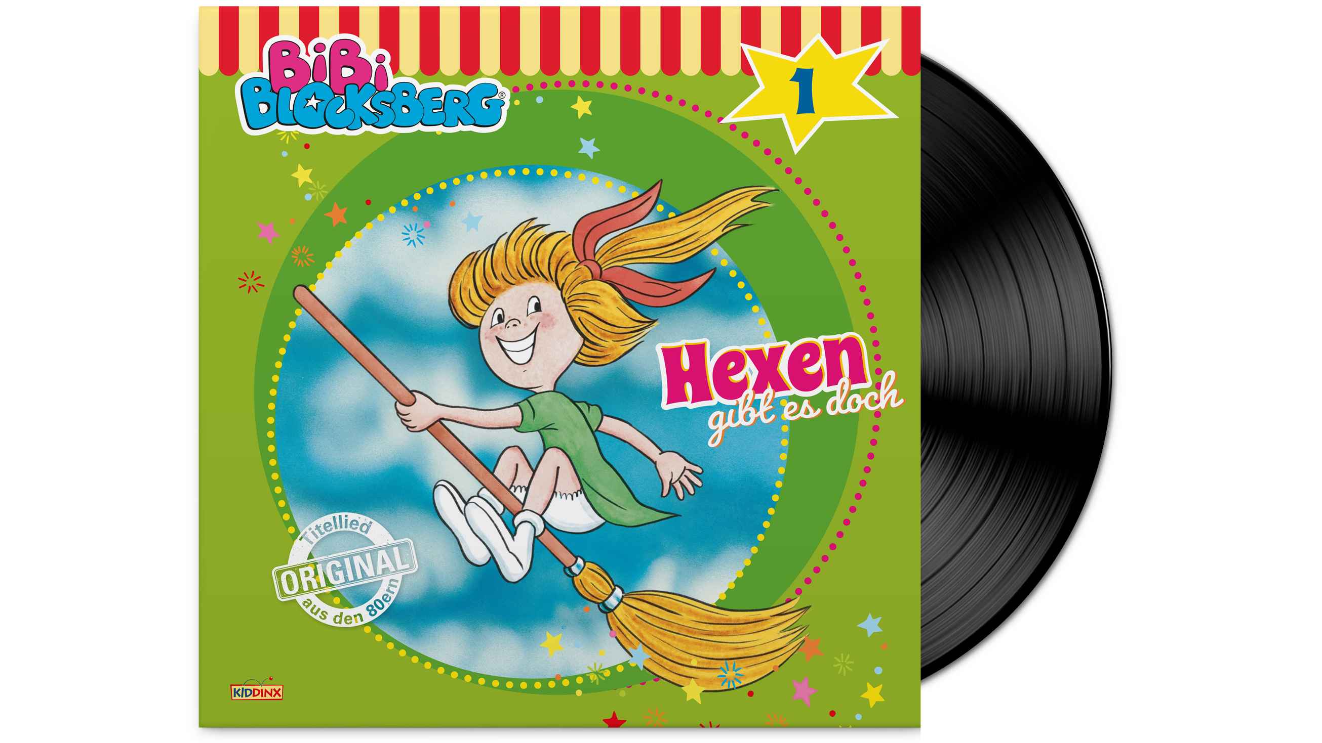 Erstmals auf Vinyl: die Hörspielfigur "Bibi Blocksberg".