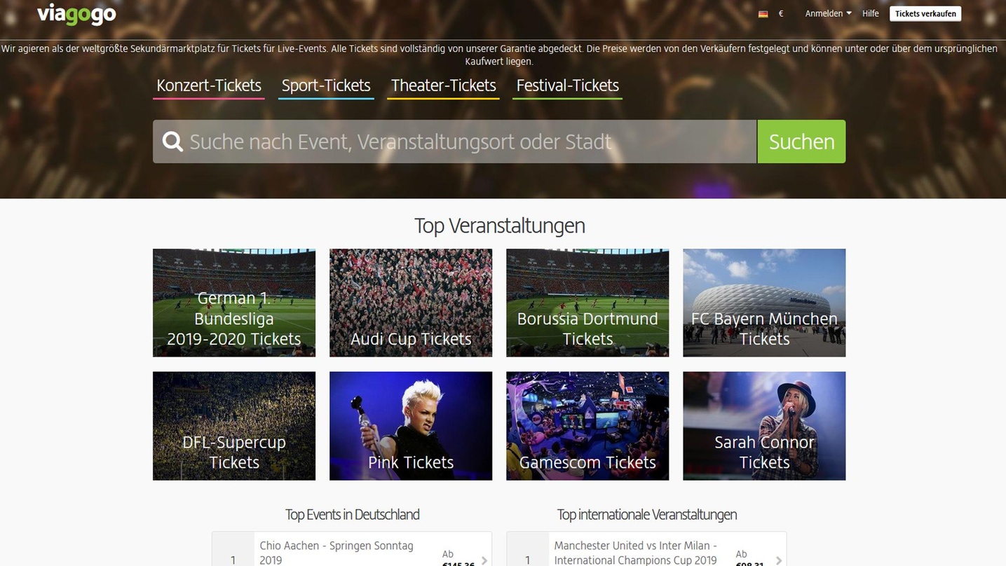 Wird es künftig deutlich schwerer haben, die bisherigen Geschäftspraktiken fortzuführen: Viagogo