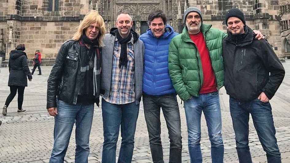 Haben das Festivalkonzept entwickelt (von links): Peter Harasim, Michael Pröbster, Guido Glöckler, Axel Ballreich und Bernhard Chapligin (alle Concrtbüro Franken).