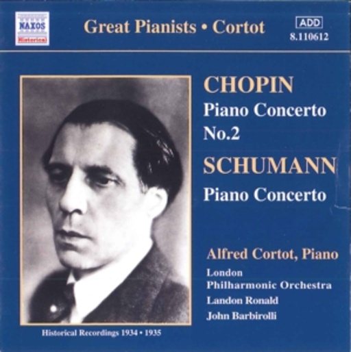 Alfred Cortot – Piano Concerto No. 2/Piano Concerto