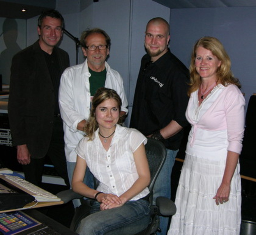 Präsentierten "Neuland" (v.l.n.r.): Tom Büscher, Curt Cress, Anna Katharina, Thomas Lindner und Alexandra Dörrie (Another Dimension)