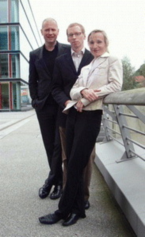 Leiten edelkultur (v.l.n.r.): Jens Quindt, Dirk Mahlstedt und Britta Leuner