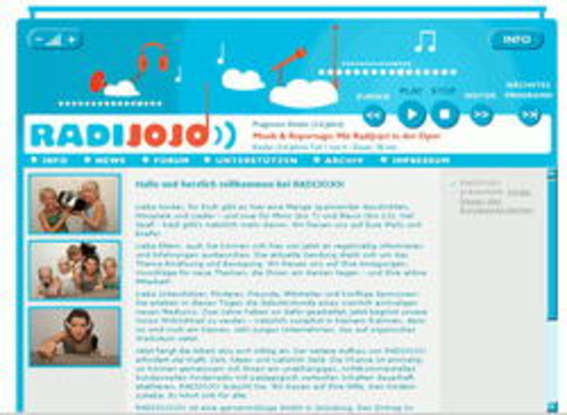 Nischensender zum Wohle der Kinder: Radijojo