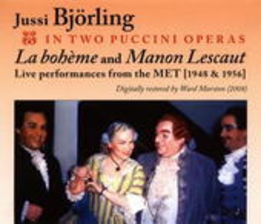 Jussi Björling – La Bohème/Manon Lescaut