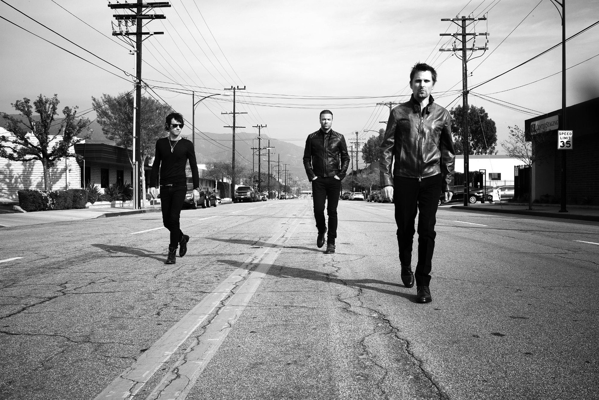 Präsentieren ihr neues Album beim Lollapalooza live: Muse